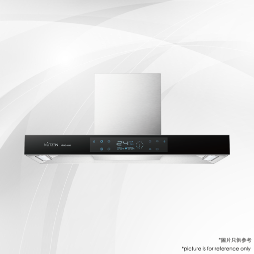圖片 NRHO-6000 NUTZEN 不銹鋼體感電熱除油T型抽油煙機